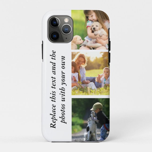 Add your own text and pics  Case-Mate iPhone case (Back)