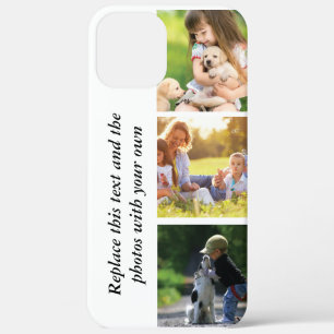 Add your own text and pics iPhone 12 pro max case