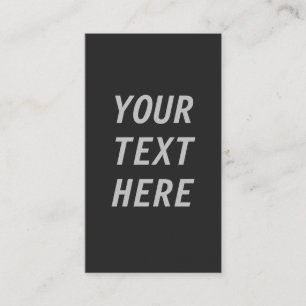 Add Your Own Text  Enclosure Card