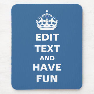 Add your own text here! mouse pad