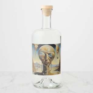 ADD YOUR OWN TEXT Liquor bottle label