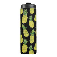 Add your own text! Pineapple Party Watercolor