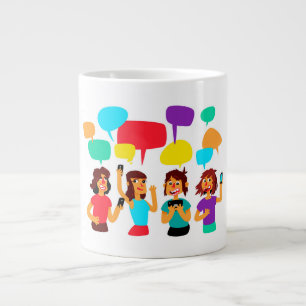 Add Your Own Text Terms Gift Jumbo Mug