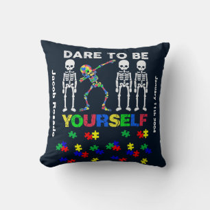 Add Your Own Text Throw Pillow