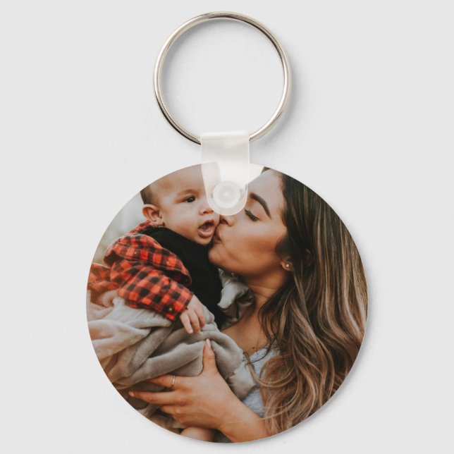Add Your Personalized Picture Keychain (Front)