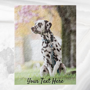 Add Your Pet Photo 11x14 Vertical Jigsaw Puzzle
