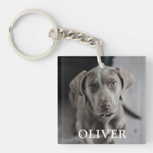 Add Your Pet's Photo Custom Key Chain