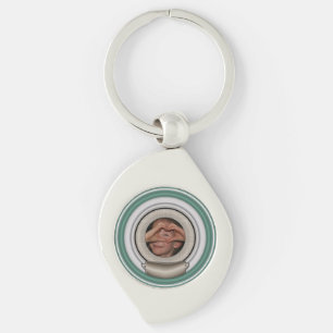 Add Your Photo and Choose Any Colour Frame Keychain