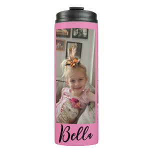 Add your photo and name to this   thermal tumbler