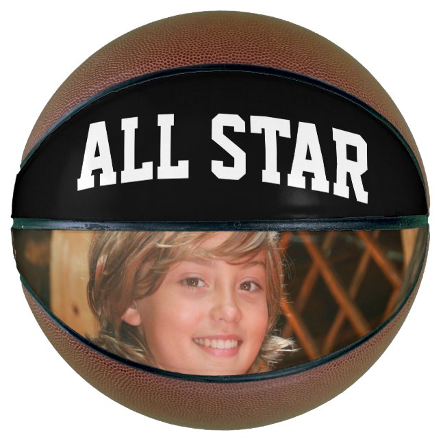 ADD YOUR PHOTO CUSTOM Basketballs (Front)