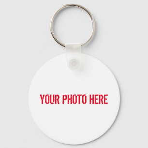 Add your photo ! customizable button keychain