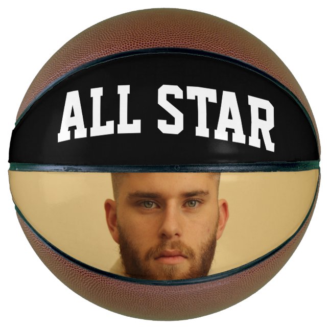 ADD YOUR PHOTO CUSTOMIZED Basketballs (Front)