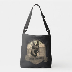 Add your photo - German Shepherd Dog - GSD Crossbody Bag