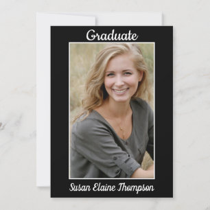 Add Your Photo Graduation Party Invitation