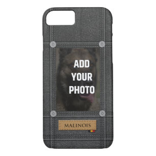 Add your Photo Malinois - Belgian shepherd iPhone 8/7 Case