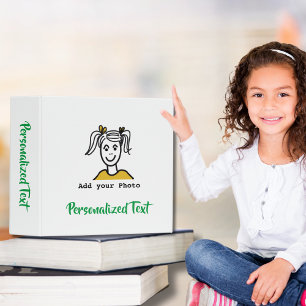 Add Your Photo Personalize Text Make Your Own Binder