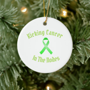 add your photo to this kicking cancer ornament