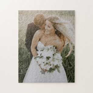 Add Your Photo Wedding Photo Jigsaw Puzzle