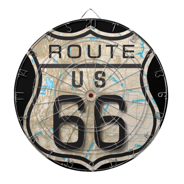 add your photos rt 66 dartboard (Front)