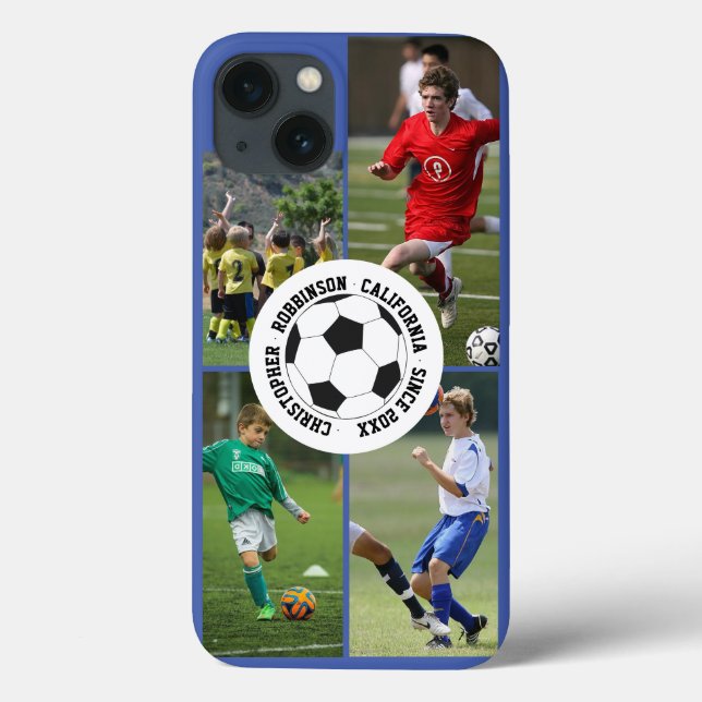 Add your photos soccer Case-Mate iPhone case (Back)