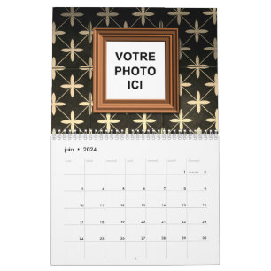 Add Your Photos   Switzerland French 2026 Vintage Calendar