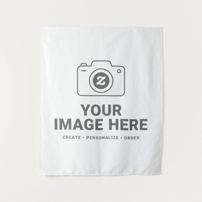 Add Your Picture Design Tapestry (Front)