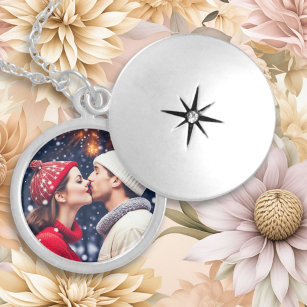 Add Your Romantic Flirty Picture to this Locket Necklace