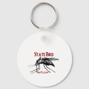 Add Your State Name-State Bird Keychain