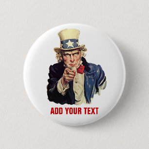 Add Your Text 2 Inch Round Button