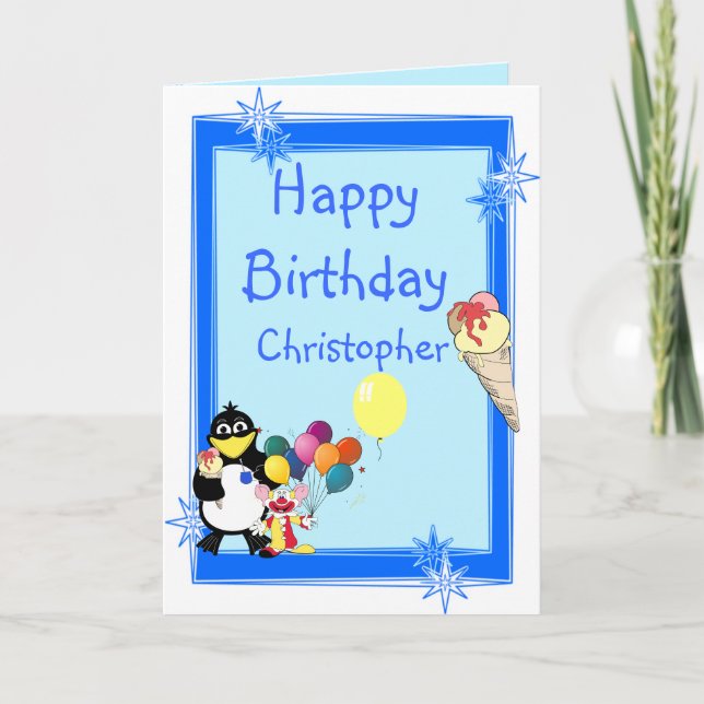 Add your text Birthday Card (Front)