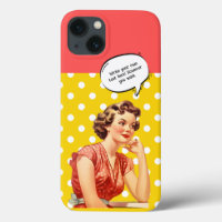 Add your text Colourful vintage Pink Yellow Girly