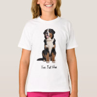 Add Your Text Custom Bernese Mountain Dog         