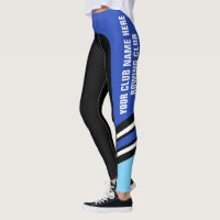 "Add Your Text" Customisable, Side Stripe Leggings