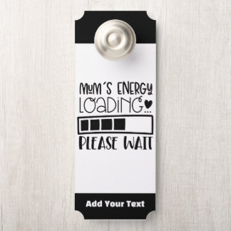 Add Your Text Door Hanger