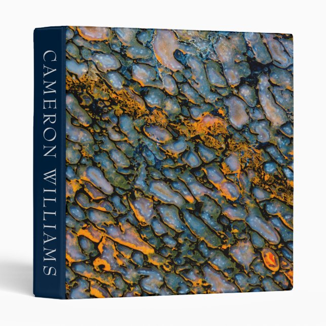 Add Your Text | Petrified Dinosaur Bone Binder (Front/Spine)