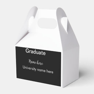 add your text simple graduate add school name cong favor box