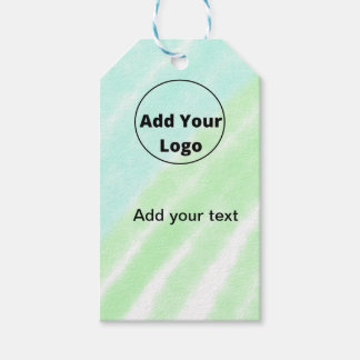 add your text simple minimal custom add your logo  gift tags