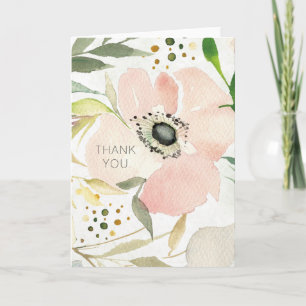 Add Your Text The Joy of White Thank You Card