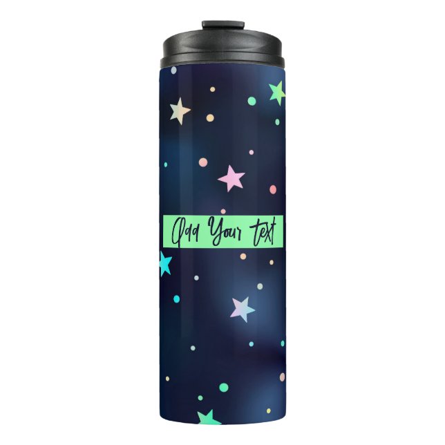 Add Your Text  --Thermal Tumbler (Front)