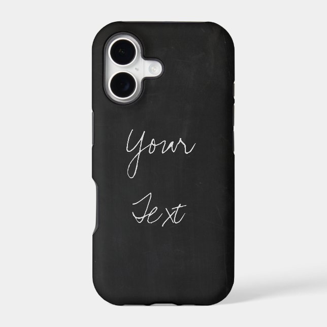Add YOUR TEXT to Chalkboard background (Back)