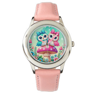 Add YourName - Stainless Steel Leather Strap Watch