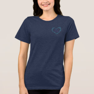 Add YOURSELF jenX Tunes Merch Women's Tri-Blend Shirt