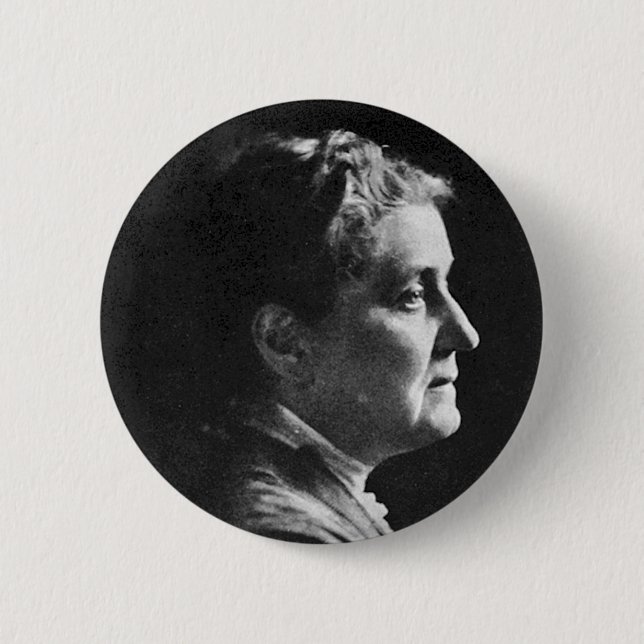 Addams ~ Jane Addams Nobel Peace Laureate 2 Inch Round Button (Front)