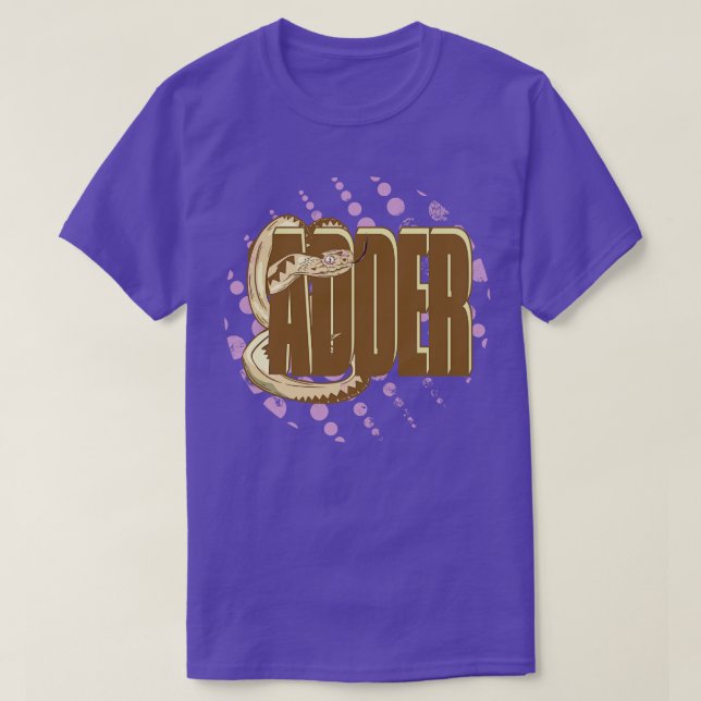 Adder viper snake T-Shirt (Design Front)