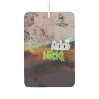 Addi Nicki Album Cover Artwork Air Freshener