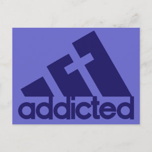 Addicted Postcard