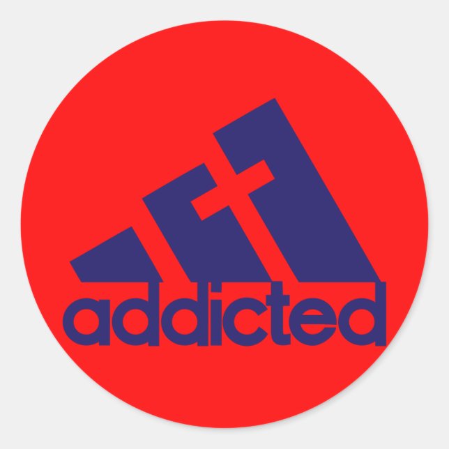 Addicted Sticker (Front)