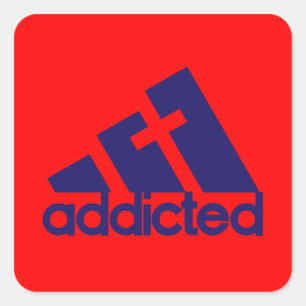 Addicted Sticker
