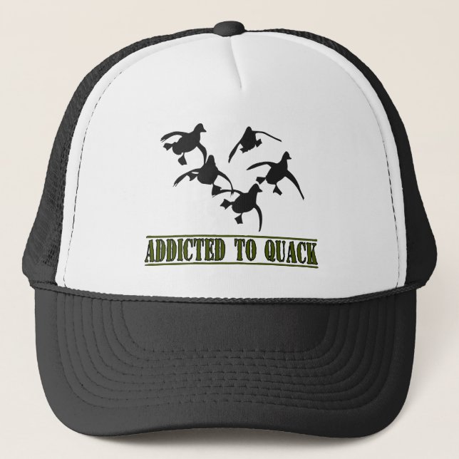 Addicted to Quack! Trucker Hat (Front)