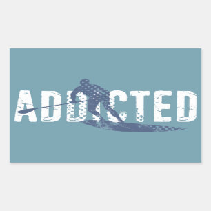 Addicted To Stand Up Paddling Sticker